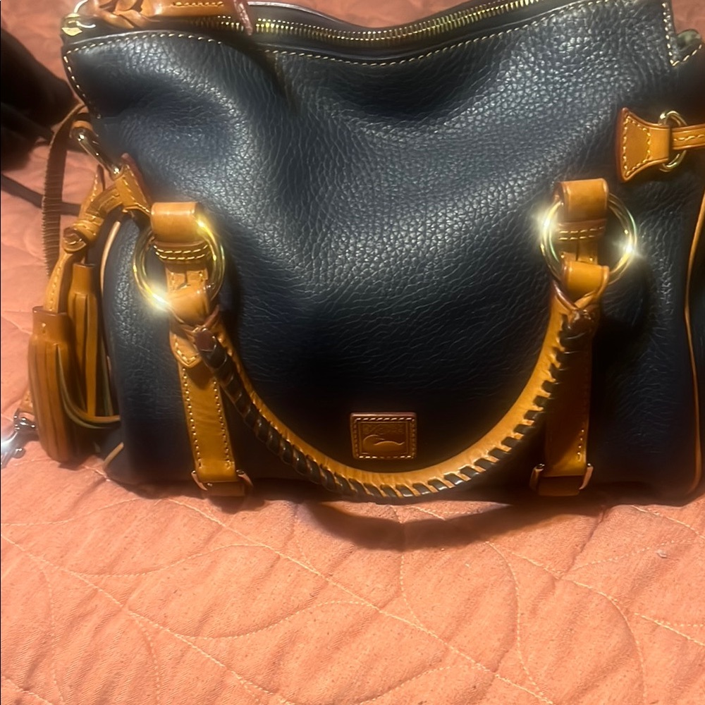 Leather Dooney and Bourke Satchel
